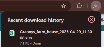 The download icon
