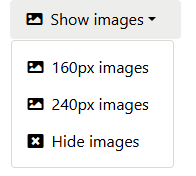 Show images drop down