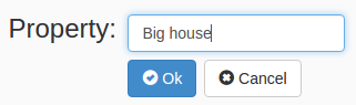 Editing the property name