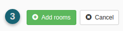 The "Add rooms" button