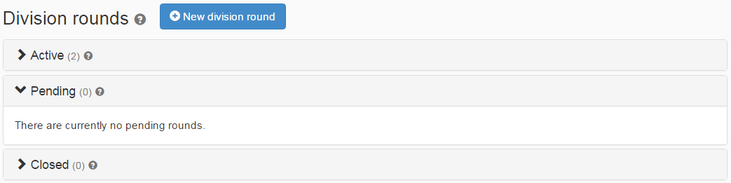 The "Division rounds" page